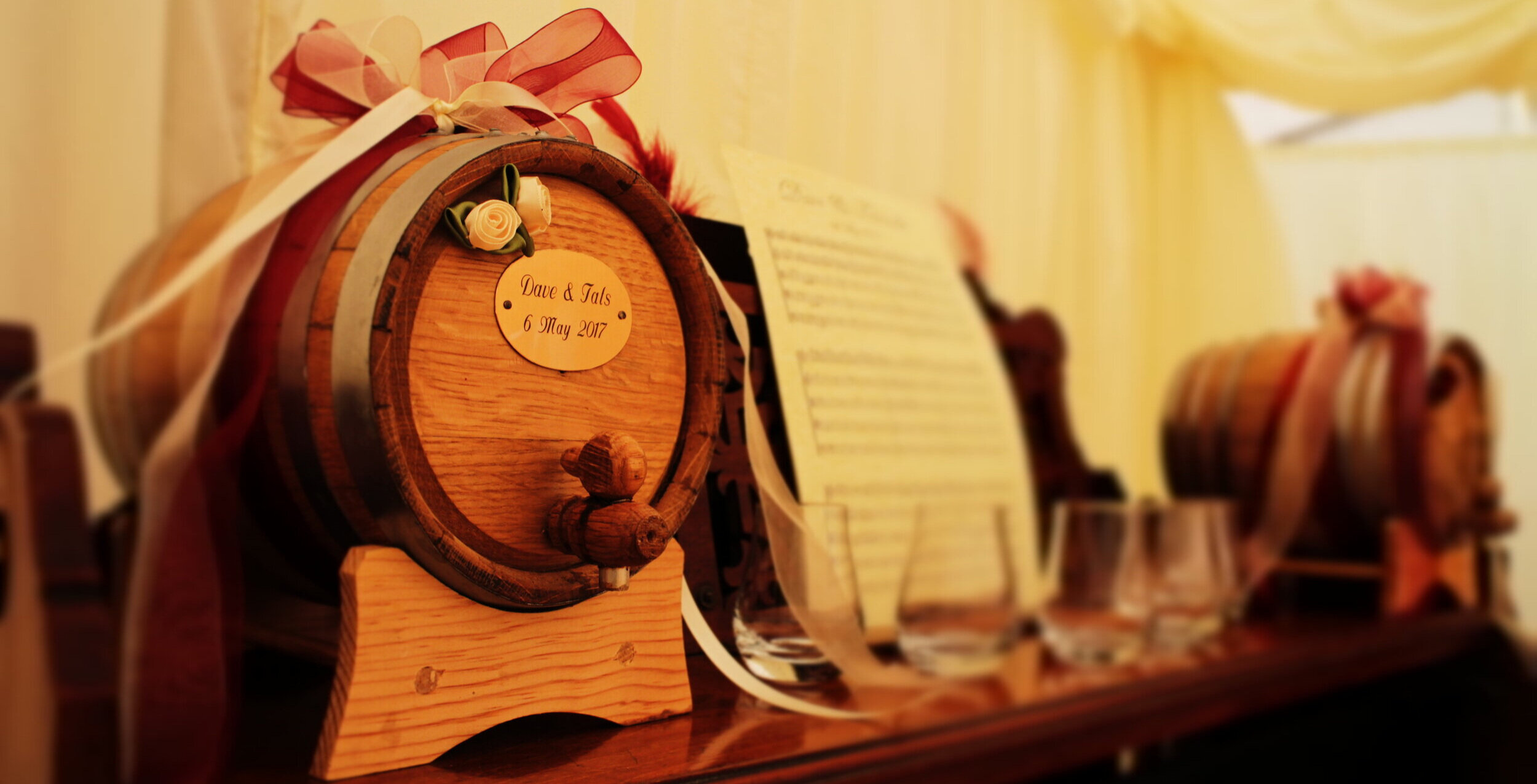 Whisky tastings for weddings in Scotland.